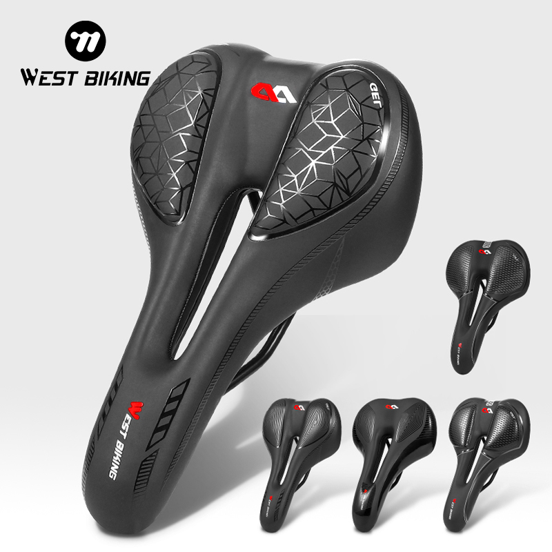 Commuting By Bike - WEST BIKING Bike Saddle PU Waterproof
