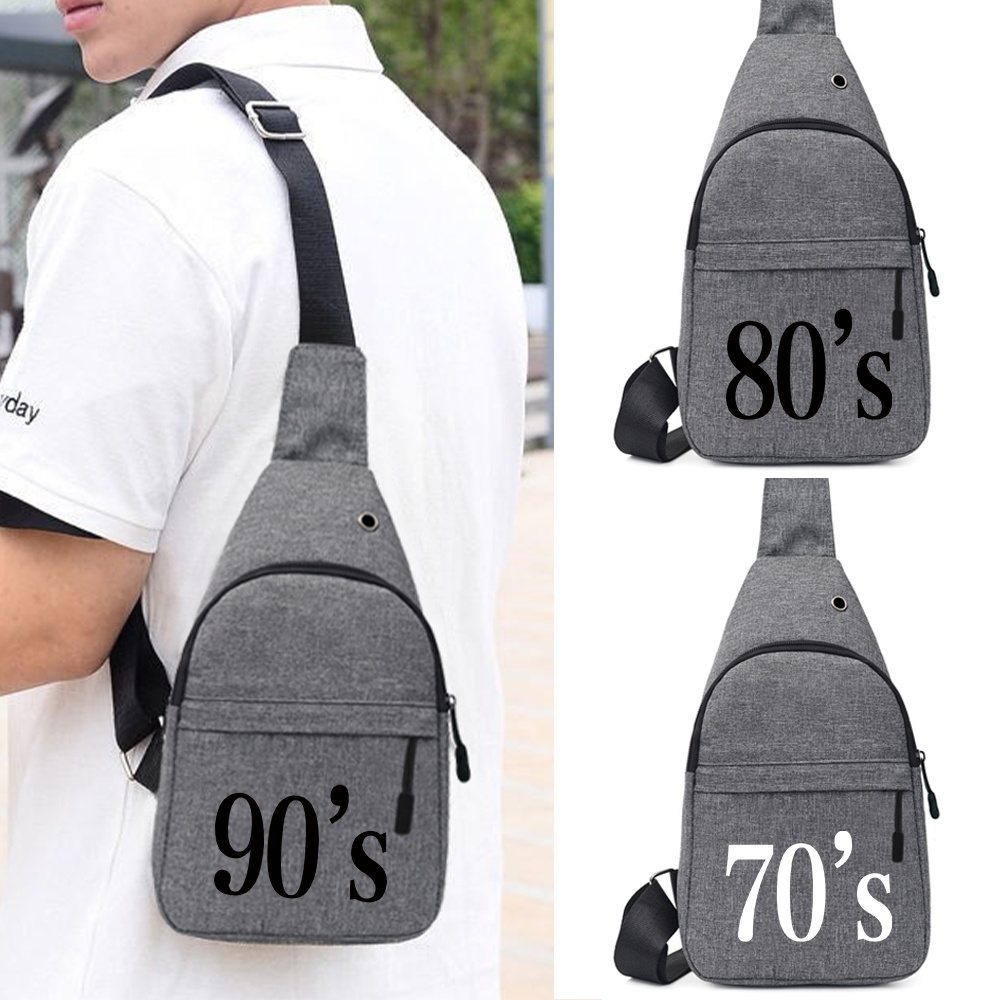 Cycling To Commute - Single Shoulder Men Chest Bags Cycling