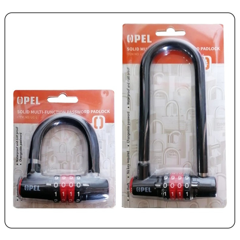185mm/173mm/50mm Extended U-sh - Cable Lock Flexible 评论和价格