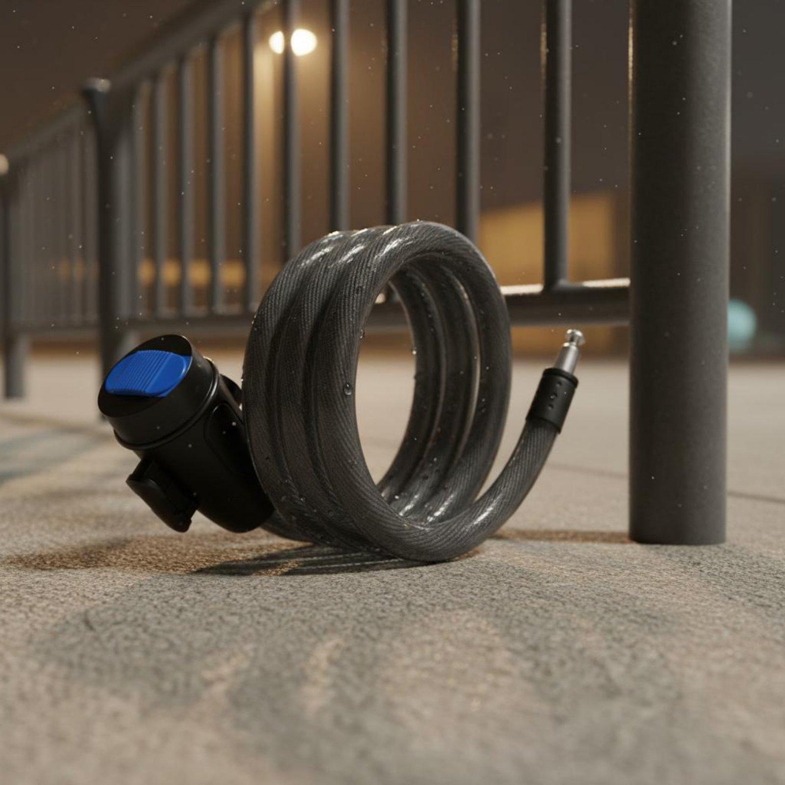 Cycle Lock Anti Theft Steel Ca - Cable Lock Flexible 评论和价格