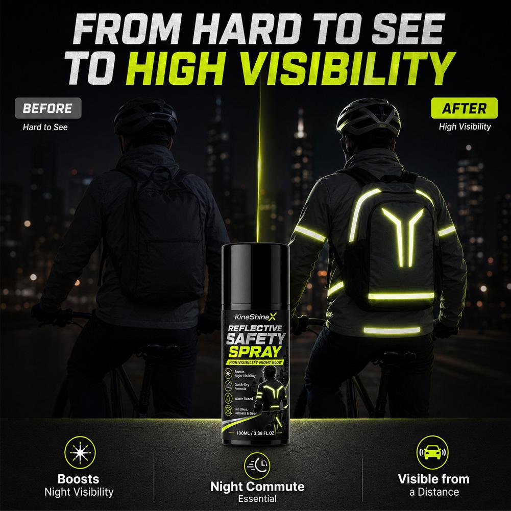Night Reflective Safety Spray  - Commute Cycling Helmet 评论和价格