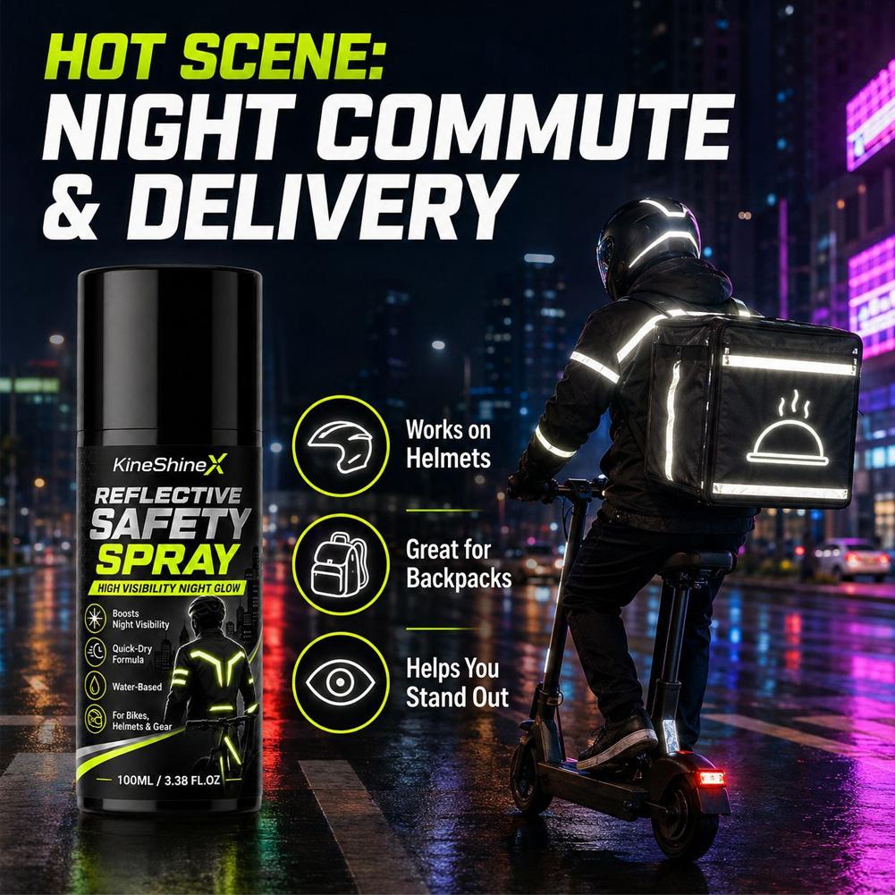 Night Reflective Safety Spray  - Commute Cycling Helmet 评论和价格